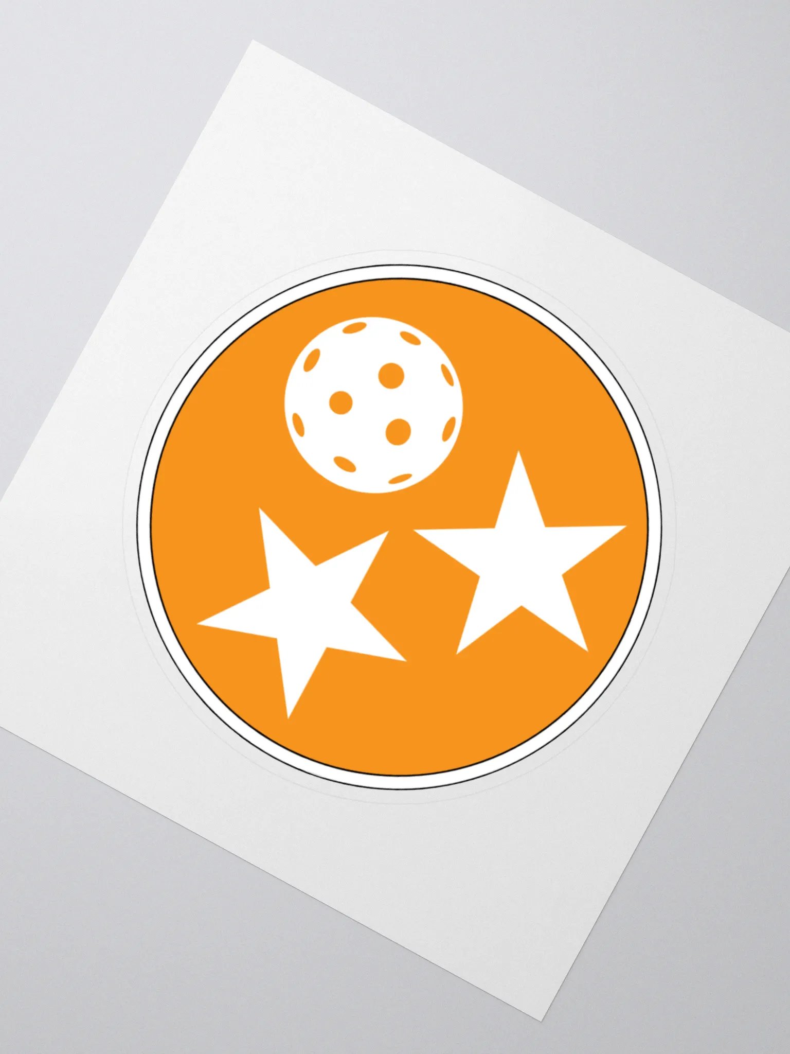 Pickleball Tri Star Sticker product image (2)