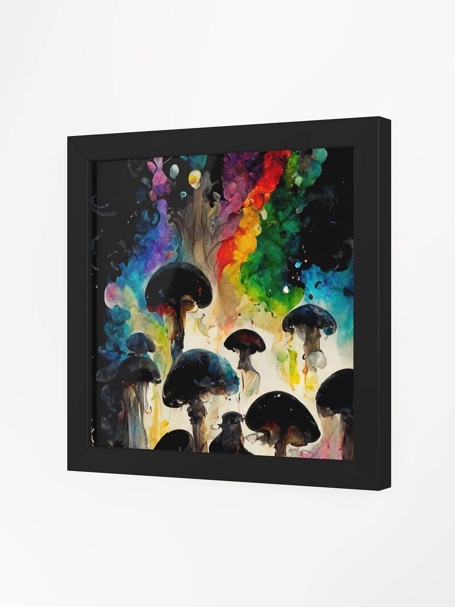 Ethereal Black Void Framed Poster product image (6)