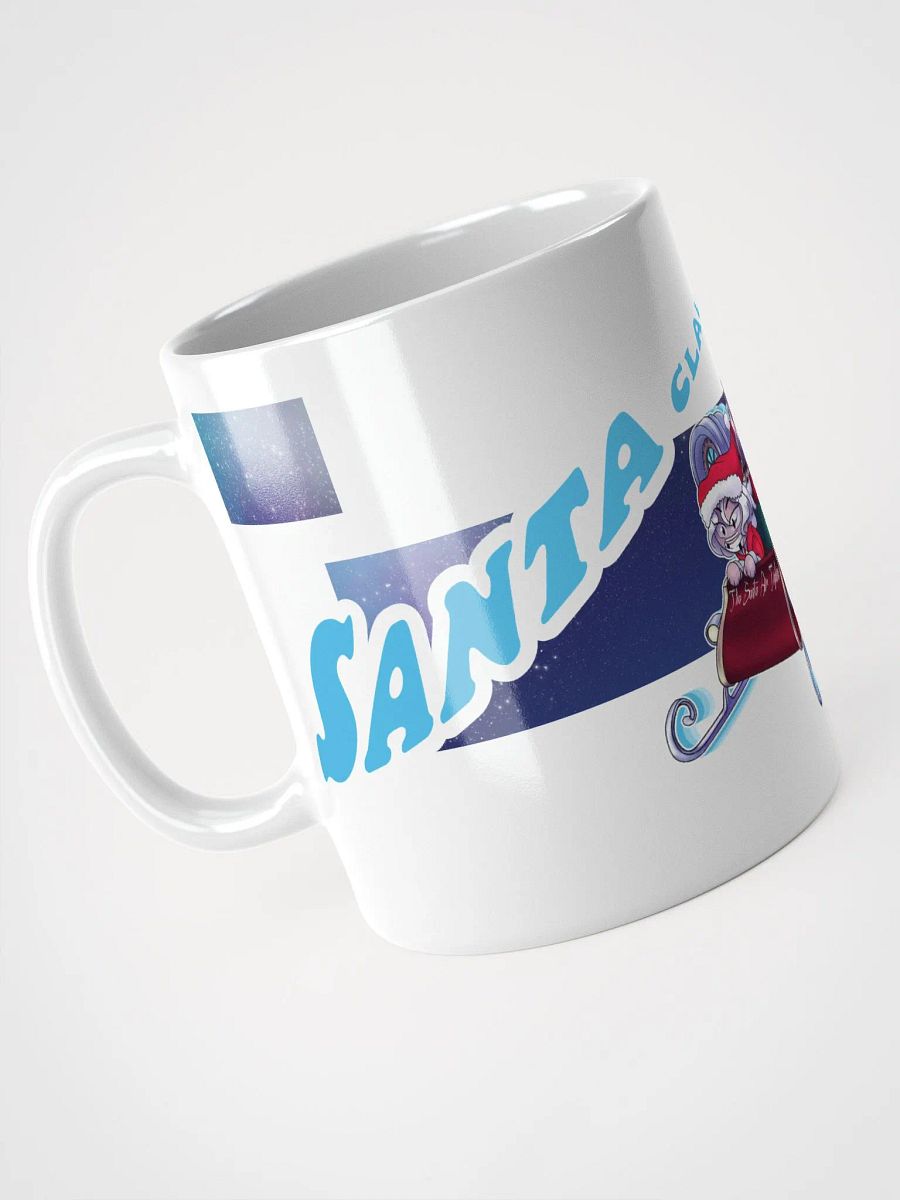 "Santa Claus is coming to town!" Scarvenmot Trio White Glossy Mug product image (9)