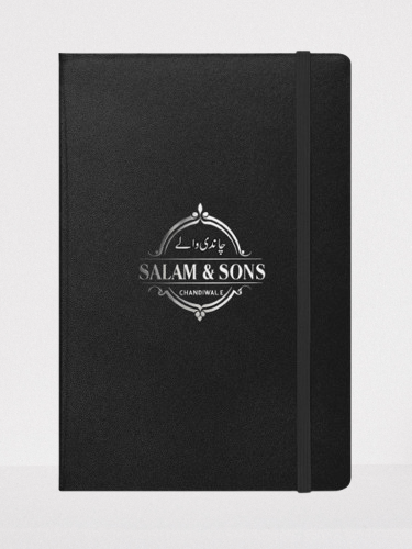 SALAM & SONS CHANDIWALE Official Hardcover Bound Notebook product image (1)