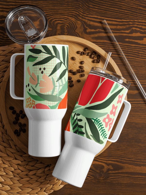 Bold Botanical Bliss Travel Mug product image (2)