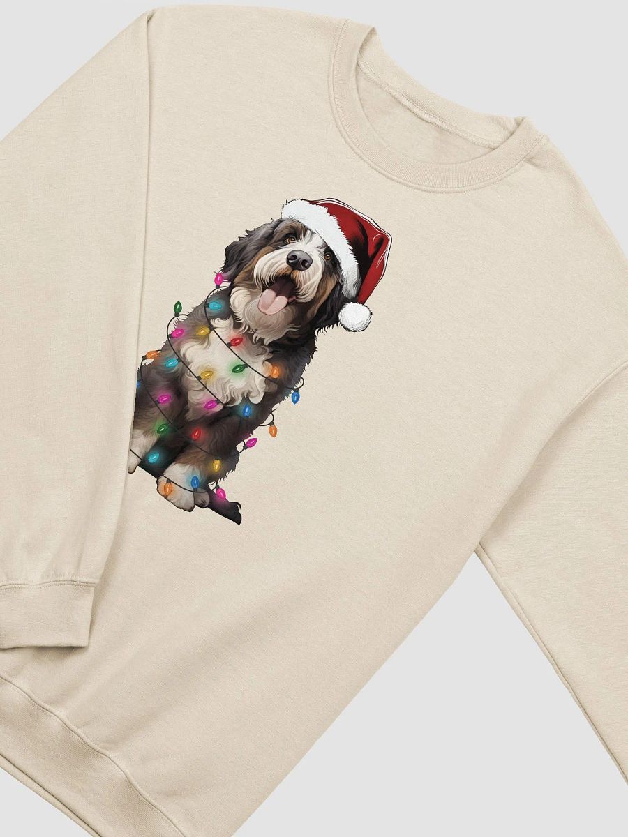 Funny Bernedoodle Christmas Sweatshirt for Bernedoodle Paw-rents product image (19)