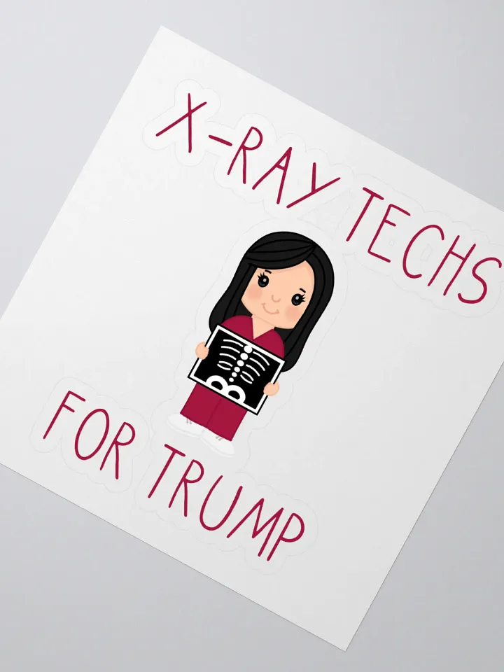 X-Ray Techs For Trump (F) Sticker product image (2)