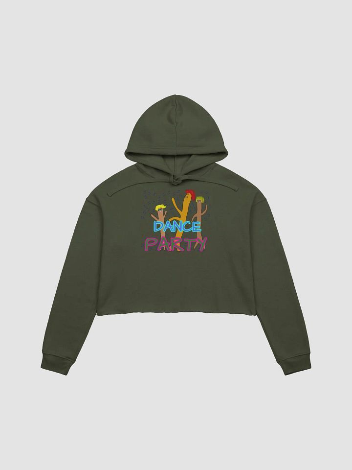 Dance Party Fleece Crop Hoodie product image (2)