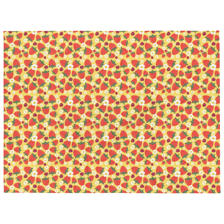 Strawberry Fields Throw Blanket product image (1)