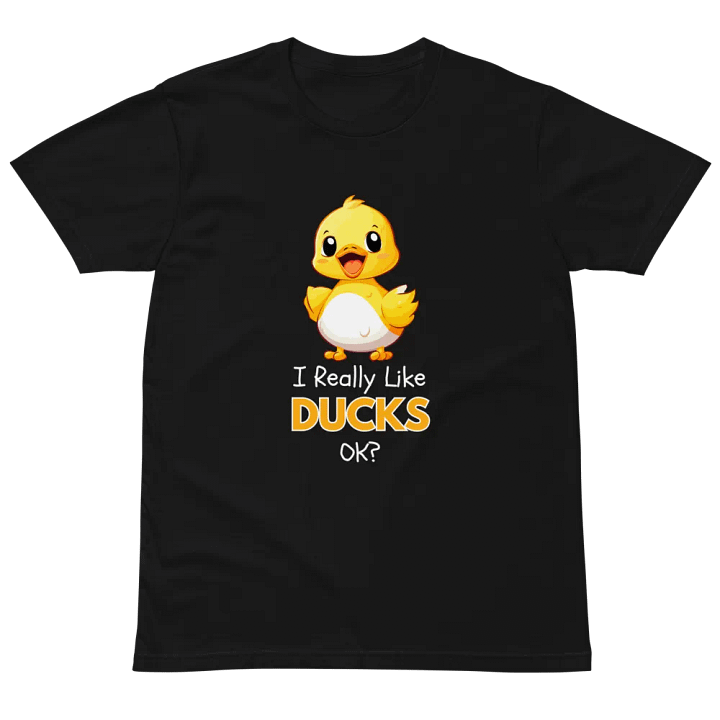 I Just Really Like ducks Ok Unisex Premium T-Shirt product image (2)