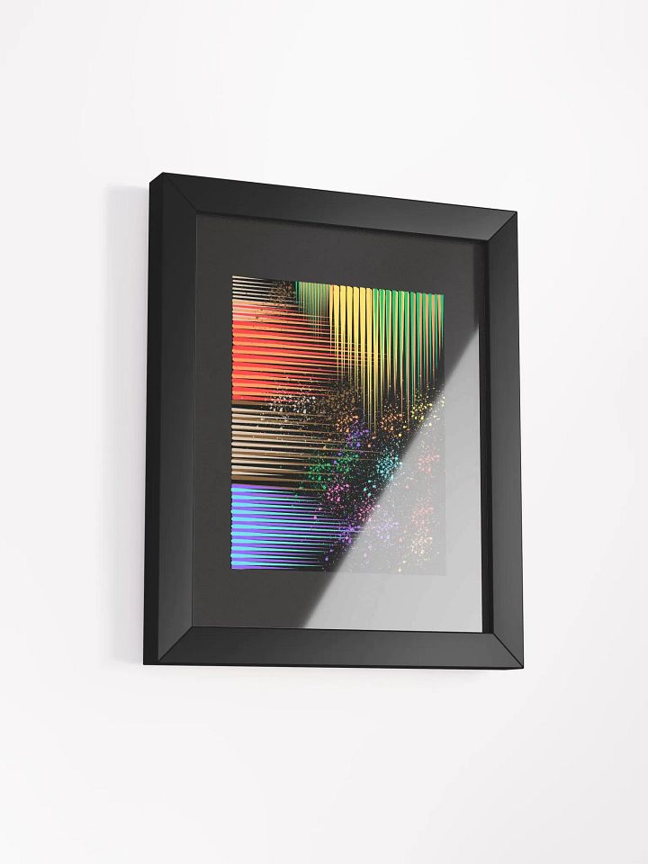 Vibrant Grid Art Framed Poster product image (6)