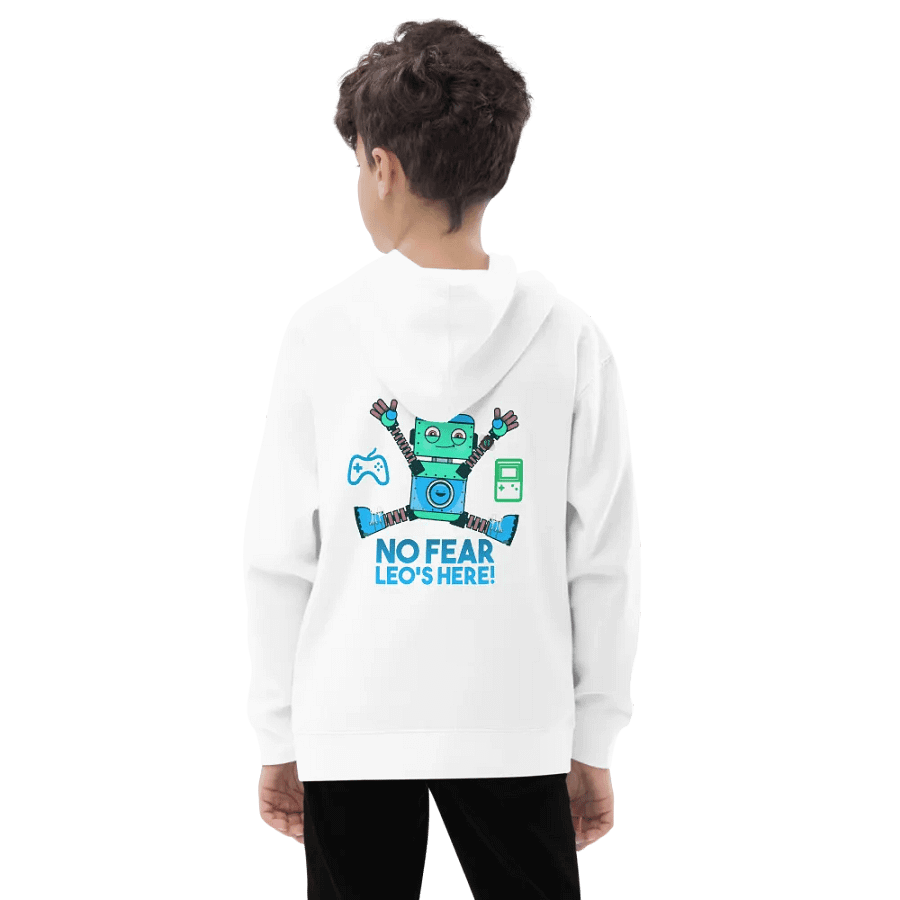 Rusty's World Fleece Pullover – Featuring Leo & Rusty product image (5)