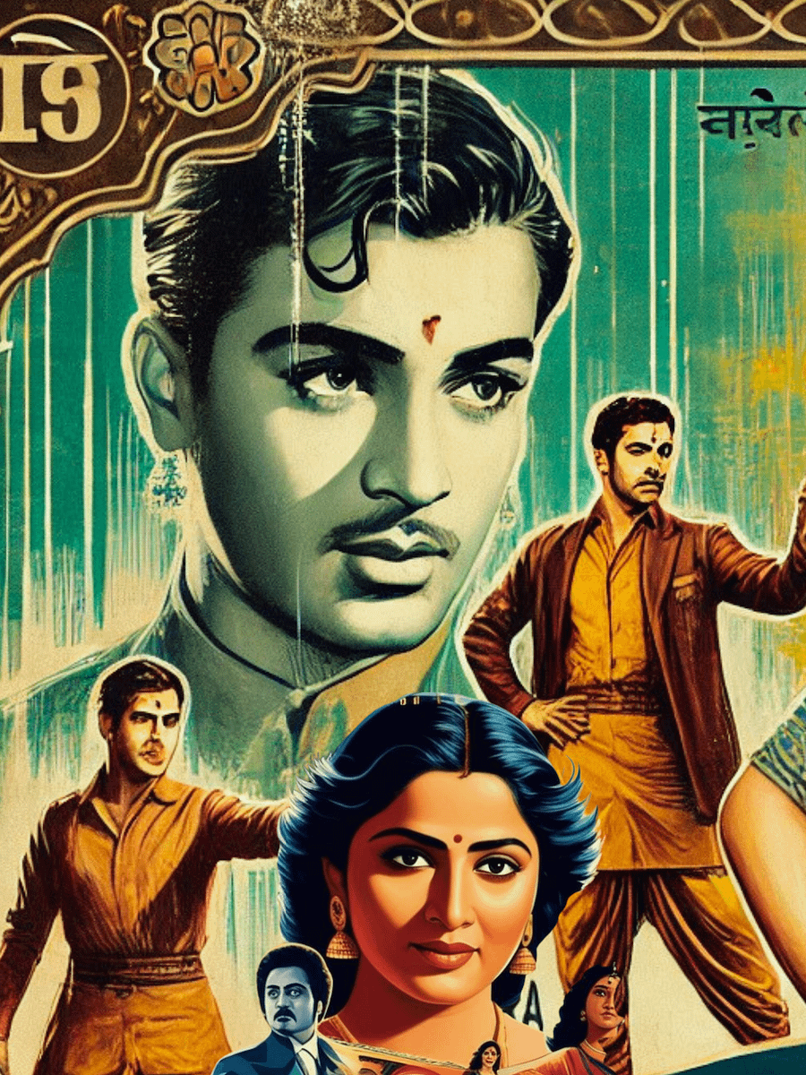 Vintage Bollywood Poster - Rahul product image (1)
