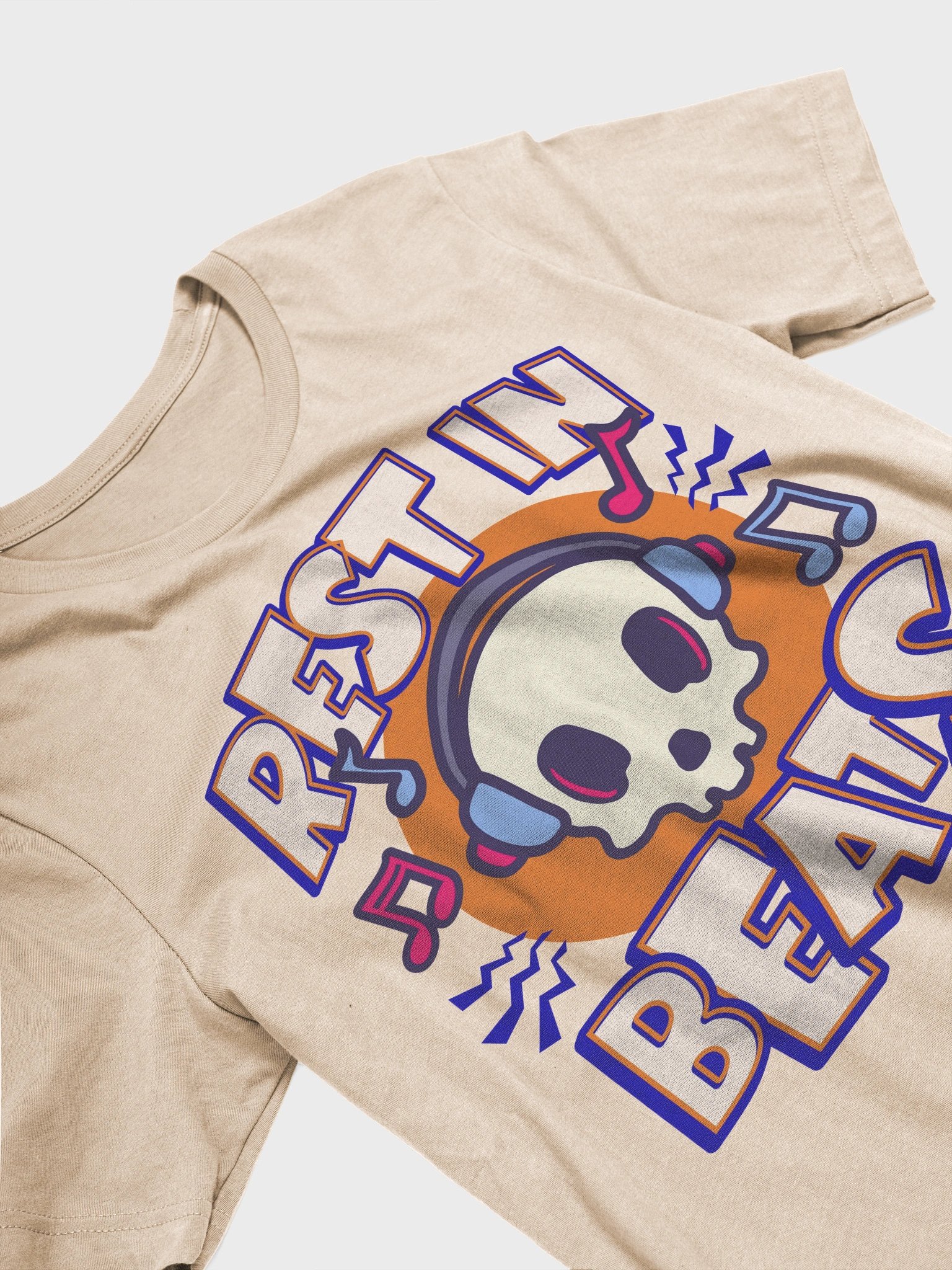Rest in Beats – Music T-Shirt product image (2)