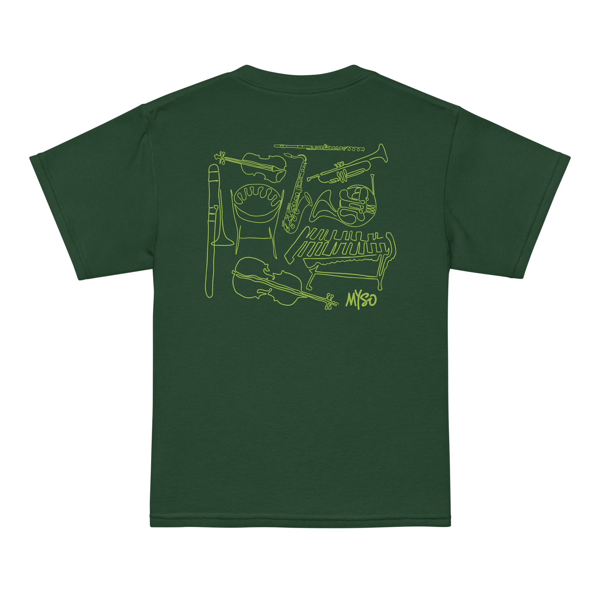 MYSO Forest Instrument Youth T-shirt product image (4)