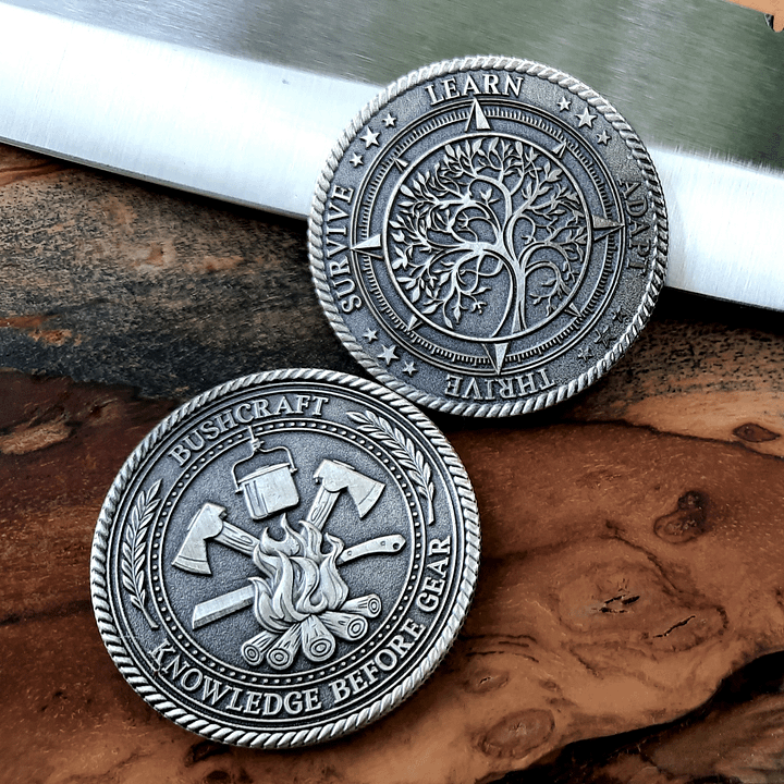 Limited Edition Bushcraft Challenge Coin product image (2)