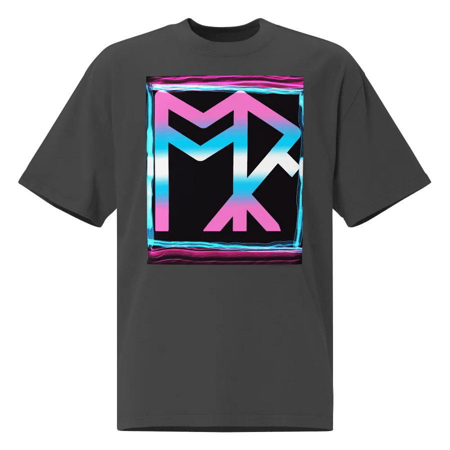 ToRk Rune Oversized Faded T-Shirt (Trans Tones) product image (1)