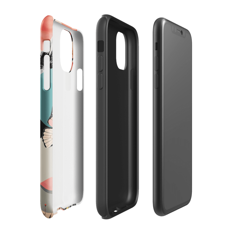 Surreal Floral Fusion – iPhone® Tough Case product image (3)