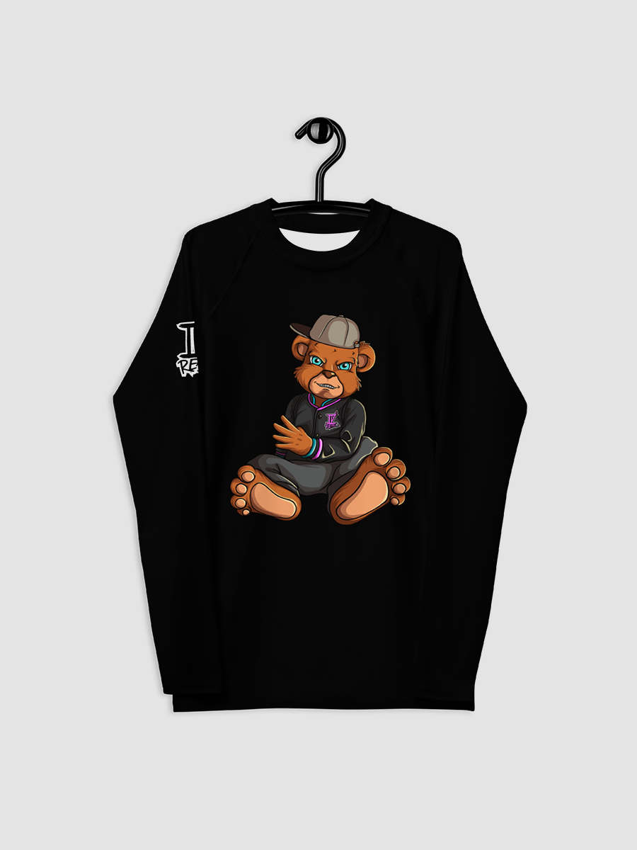 Sitting Bear All-Over Print Men's Rash Guard product image (3)