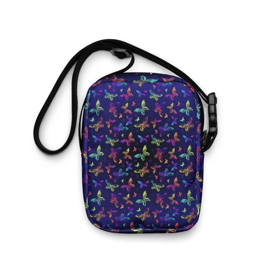 Kaleidoscope Butterfly Dreams Crossbody Bag nature moms dads daughters sons product image (6)