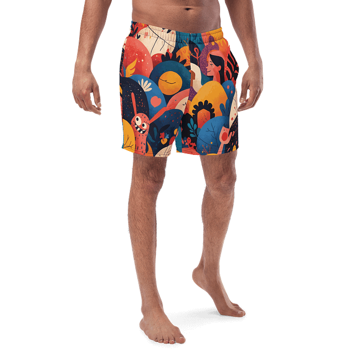 Whimsical Wonderland Swim Trunks product image (1)