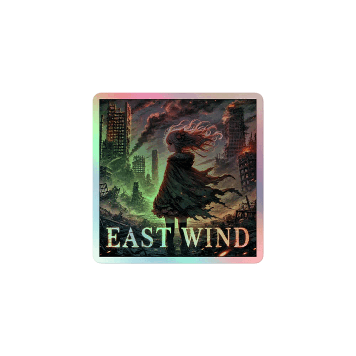 EAST WIND Holographic Sticker Sheet product image (1)