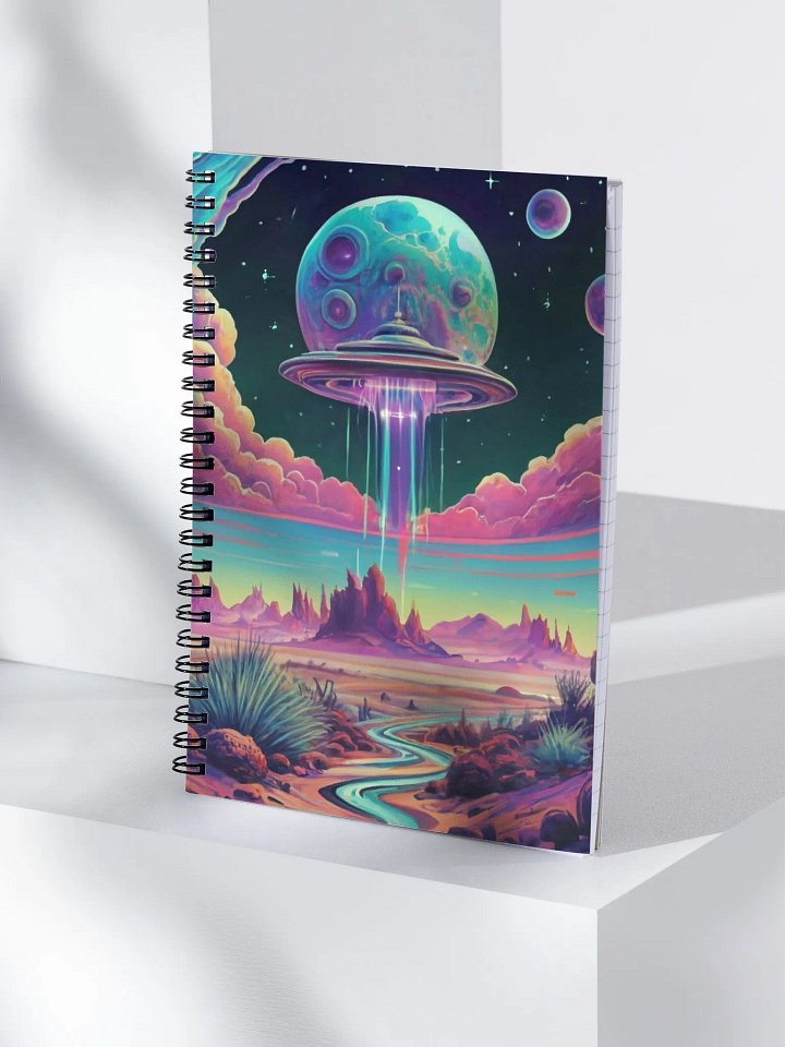 Alien Adventure Spiral Notebook product image (2)