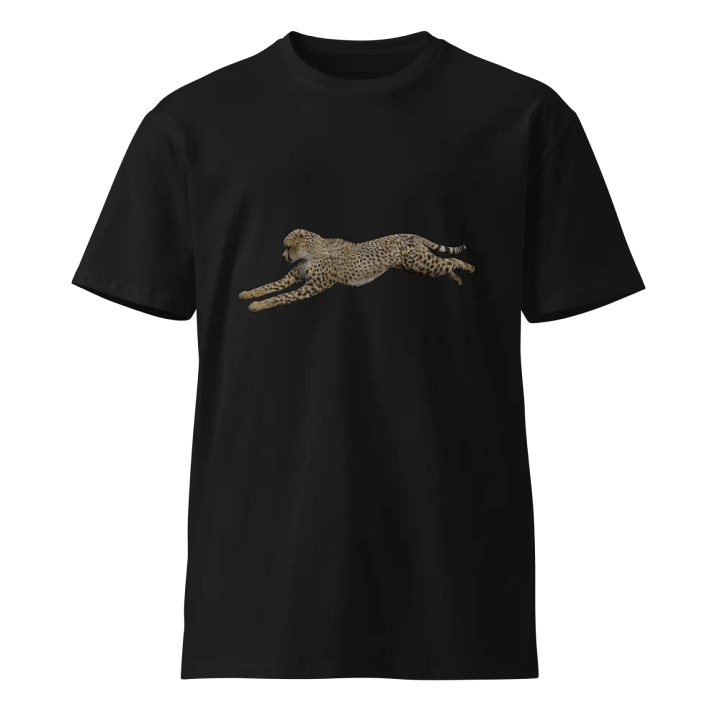 Cheetah Jumping - Unisex T-Shirt product image (1)