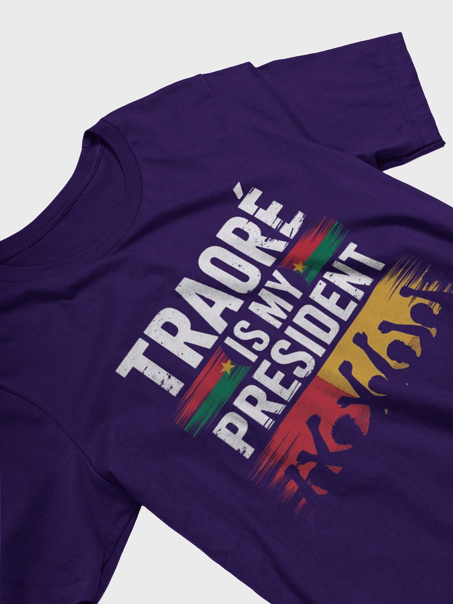 Traore is my president Burkina Faso- Ibrahim Traoré Supersoft T-shirt product image (31)