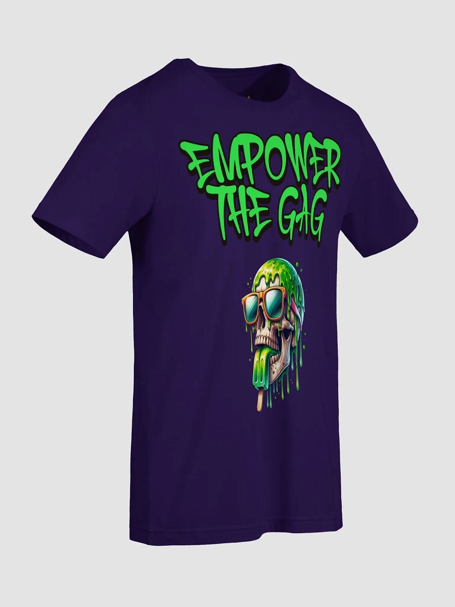 Neon Skull Slime T-Shirt product image (91)