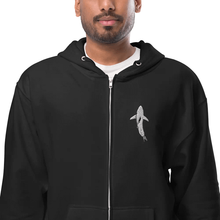 Urban Shark Fleece Zip-Up Hoodie product image (2)