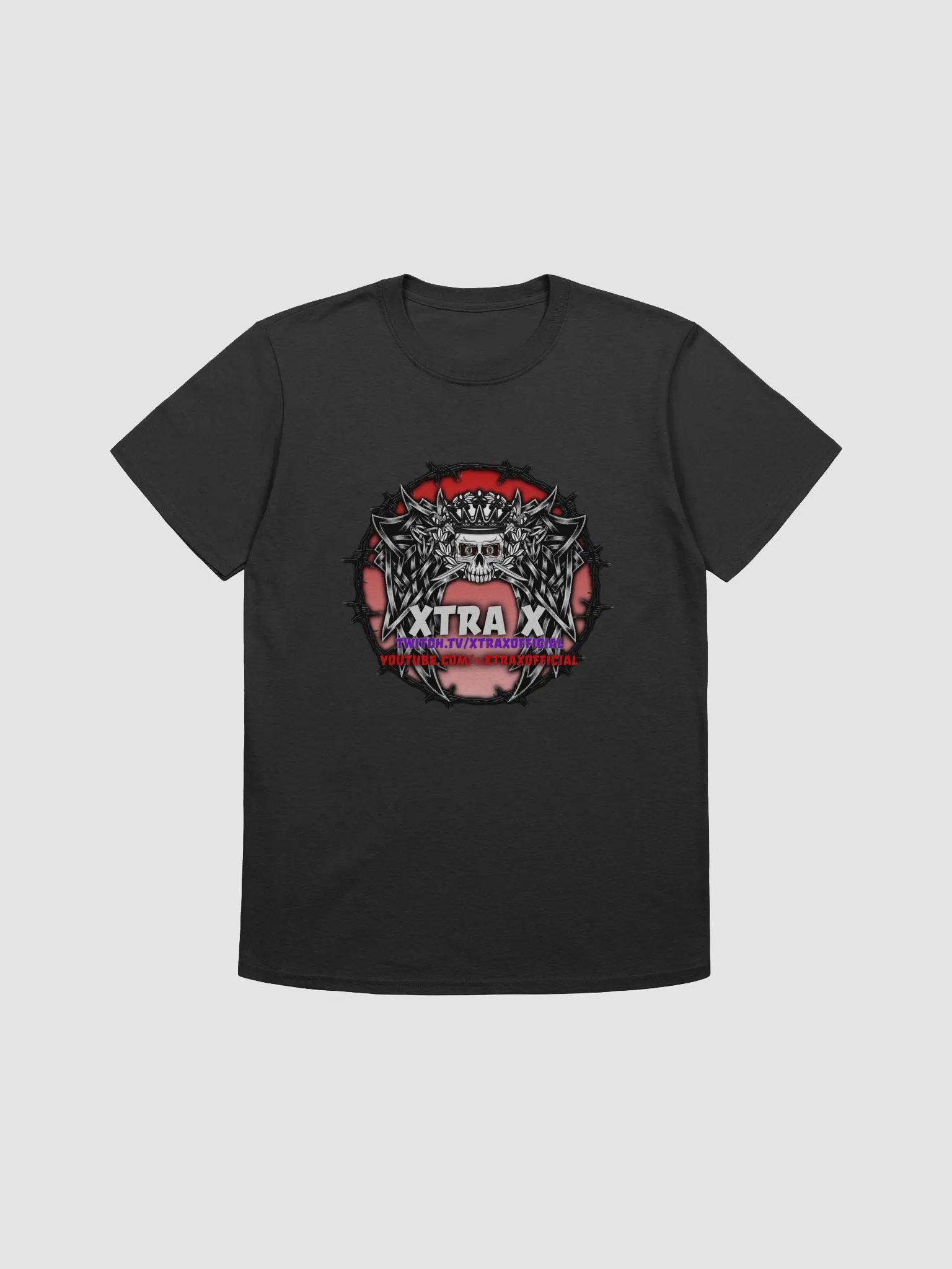 Xtra X Crowned Skull Emblem Unisex T-Shirt product image (5)