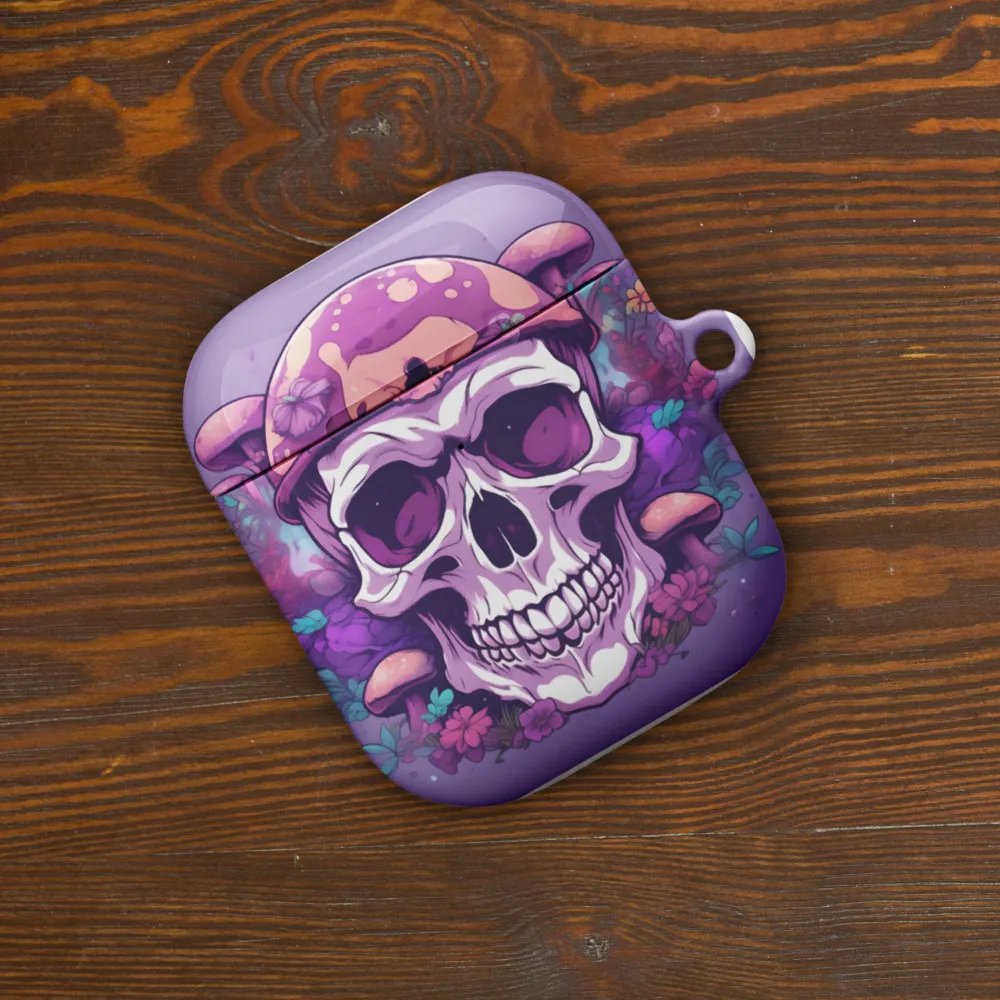 Psychedelic Mushroom Skull AirPods® Case product image (6)