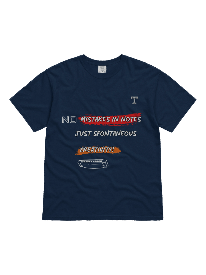 Harmonica Spontaneous Creativity Cotton Tee product image (5)