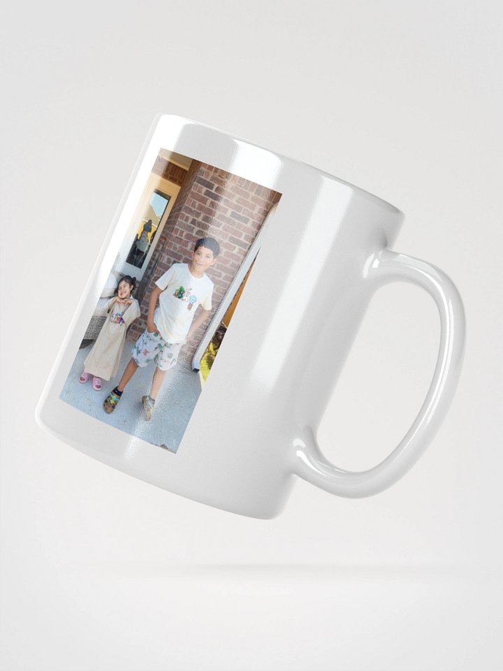 White Glossy Mug product image (5)