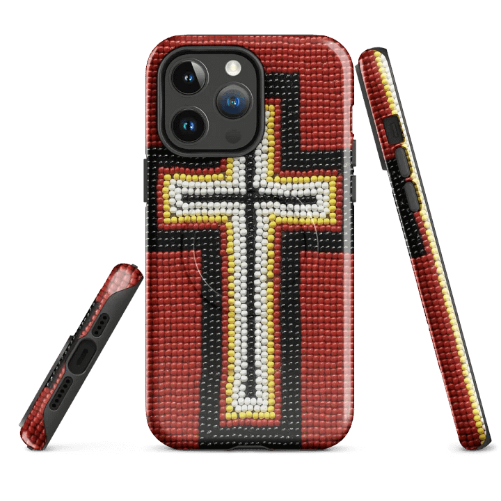 Native Cross Faux-beaded iPhone® Tough Case product image (4)