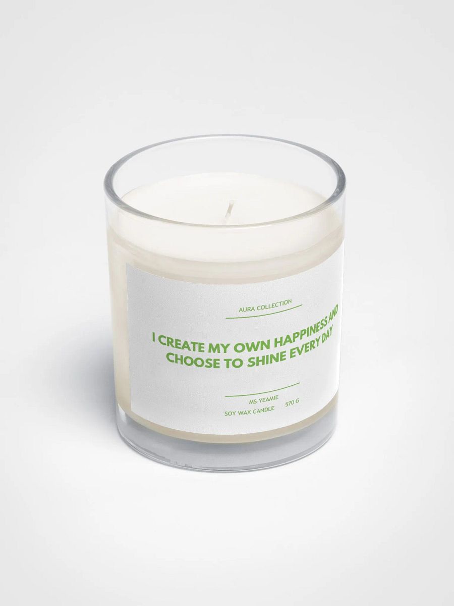 AURA COLLECTION Soy Wax Candle: Create Your Own Happiness product image (2)