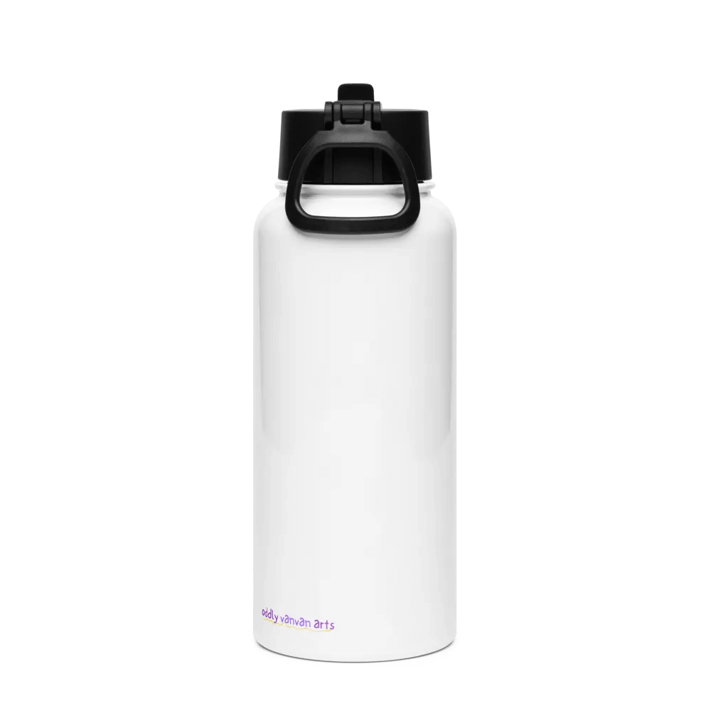 WTF!!! Confusion Stainless Steel Water Bottle product image (2)