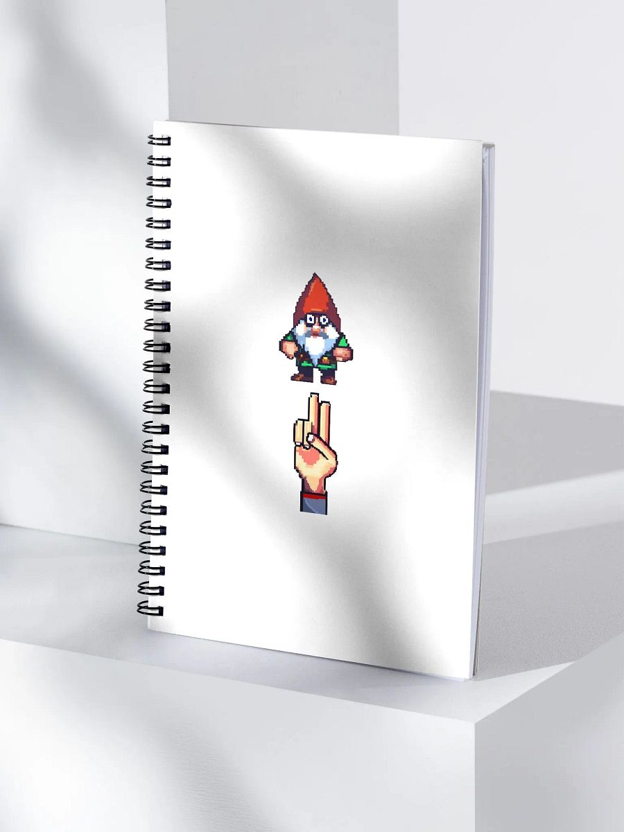 'Finger That Gnome' Notebook product image (4)