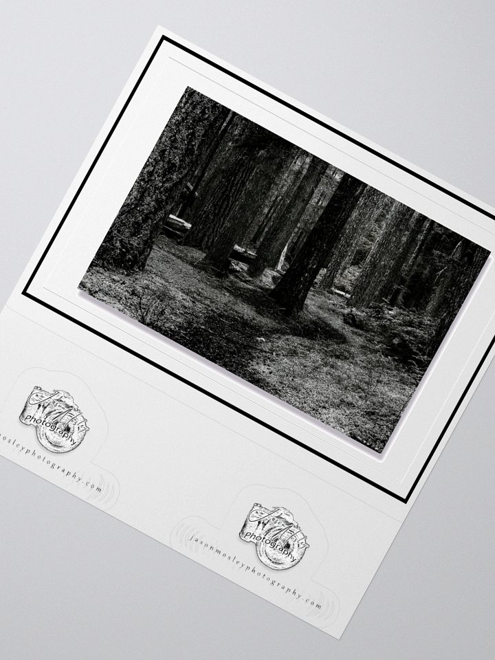Copy of A little shot of sunshine in the wood's Cut Stickers product image (6)
