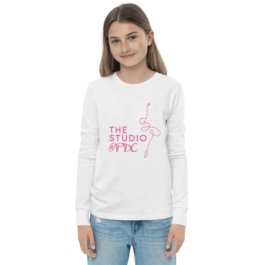 Youth Long Sleeve | Multiple Colours with Pink Logo product image (10)