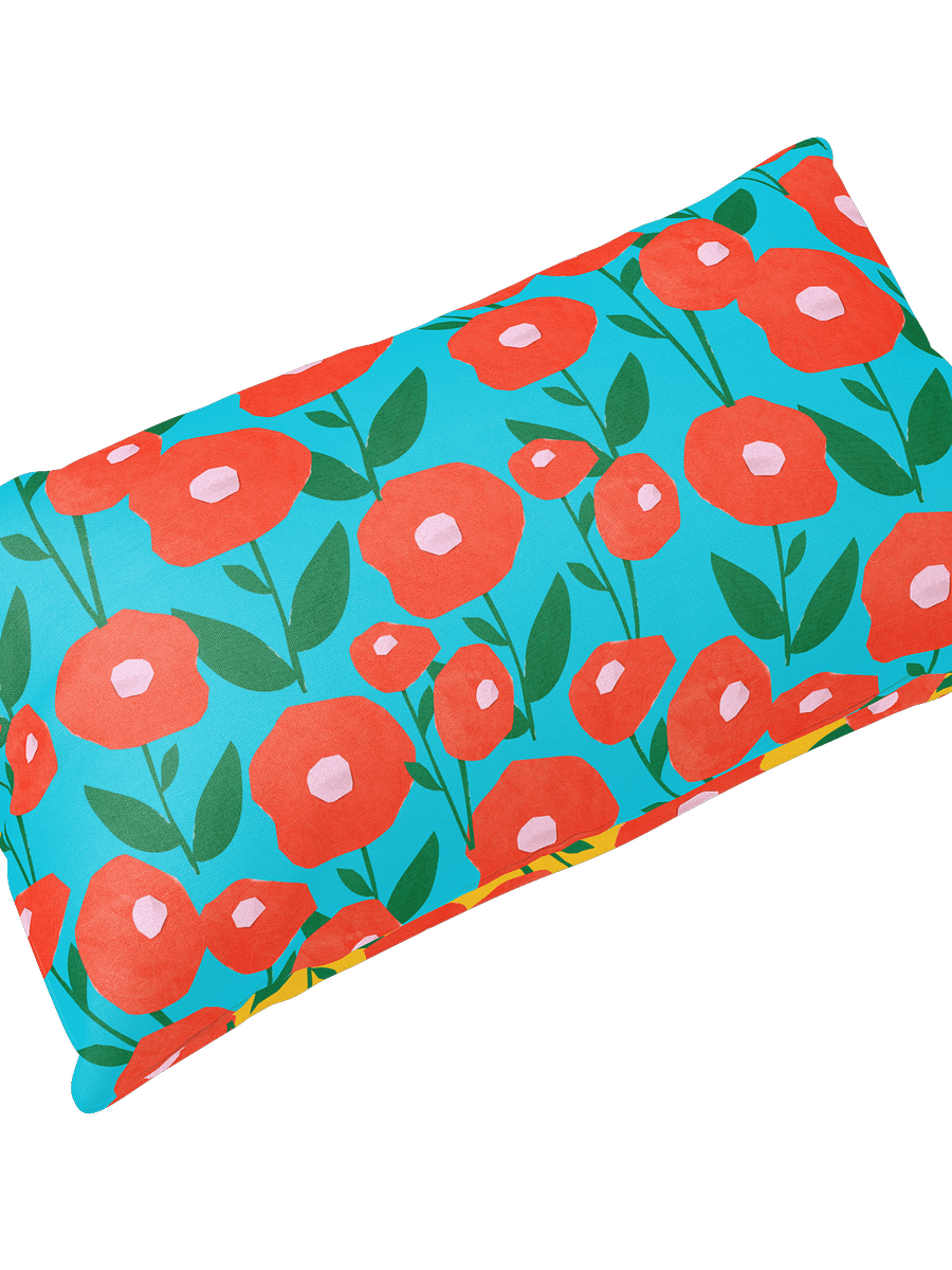 Bold Poppy Floral All-Over Print Pillow product image (4)