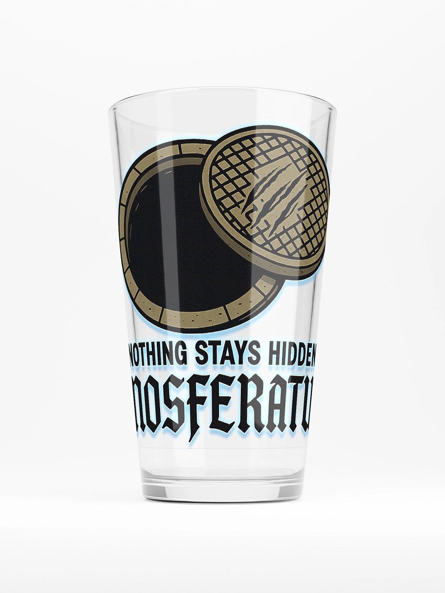 Nosferatu "Nothing Stays Hidden" Shaker Pint Glass product image (1)