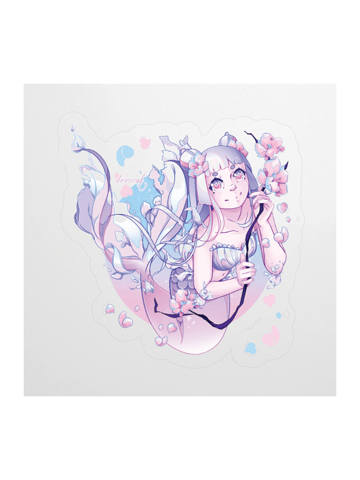 Sticker • CandiCat Mermaid • 2025 product image (2)