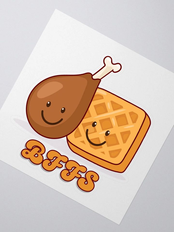 BFFs Chicken and Waffle Sticker product image (2)