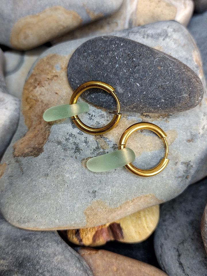 Sea Glass Earrings product image (1)