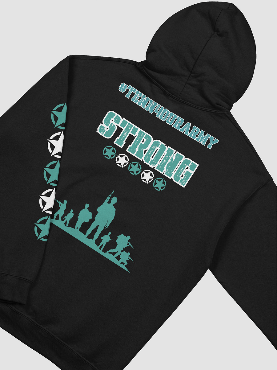 #TeNN4OURARMY Hoodie-Teal & White product image (12)