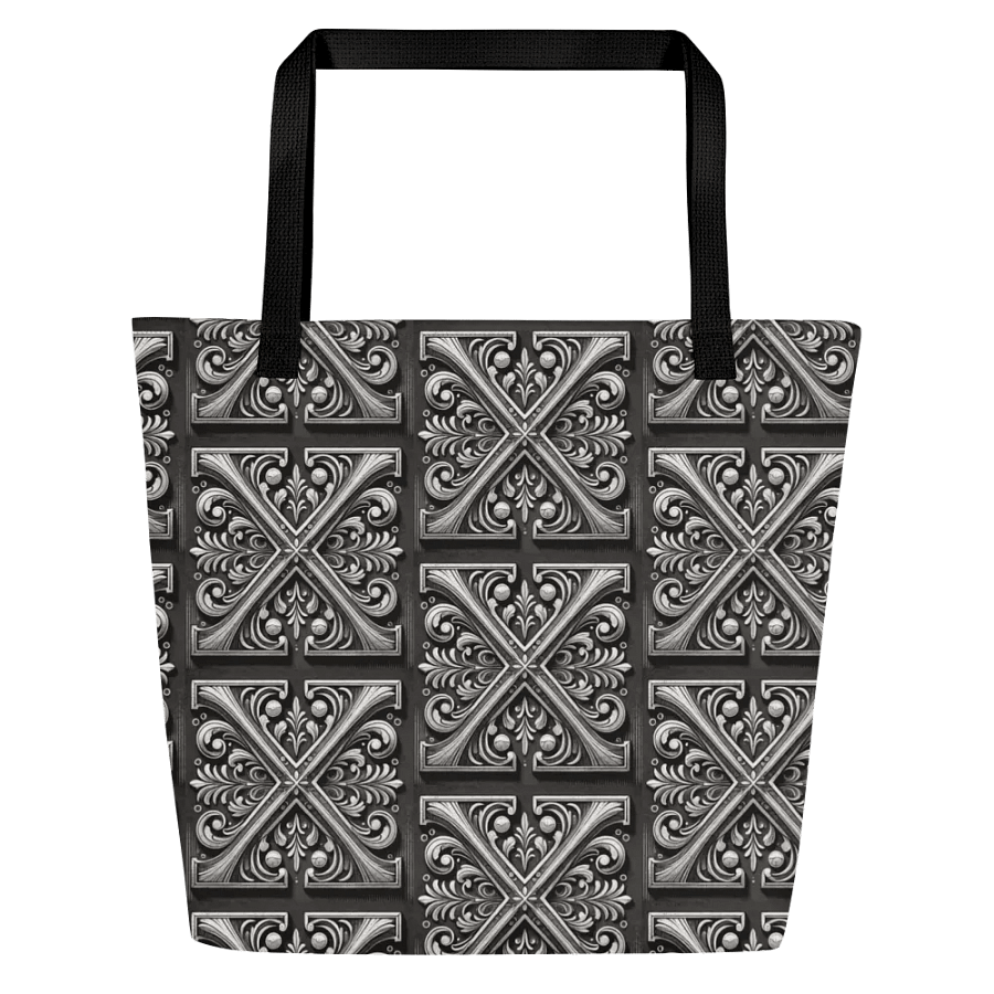 Symmetrical Swirls All-Over Tote Bag product image (1)