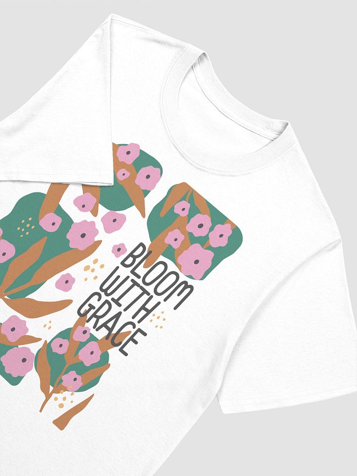 BLOOM WITH GRACE Floral T-Shirt product image (2)