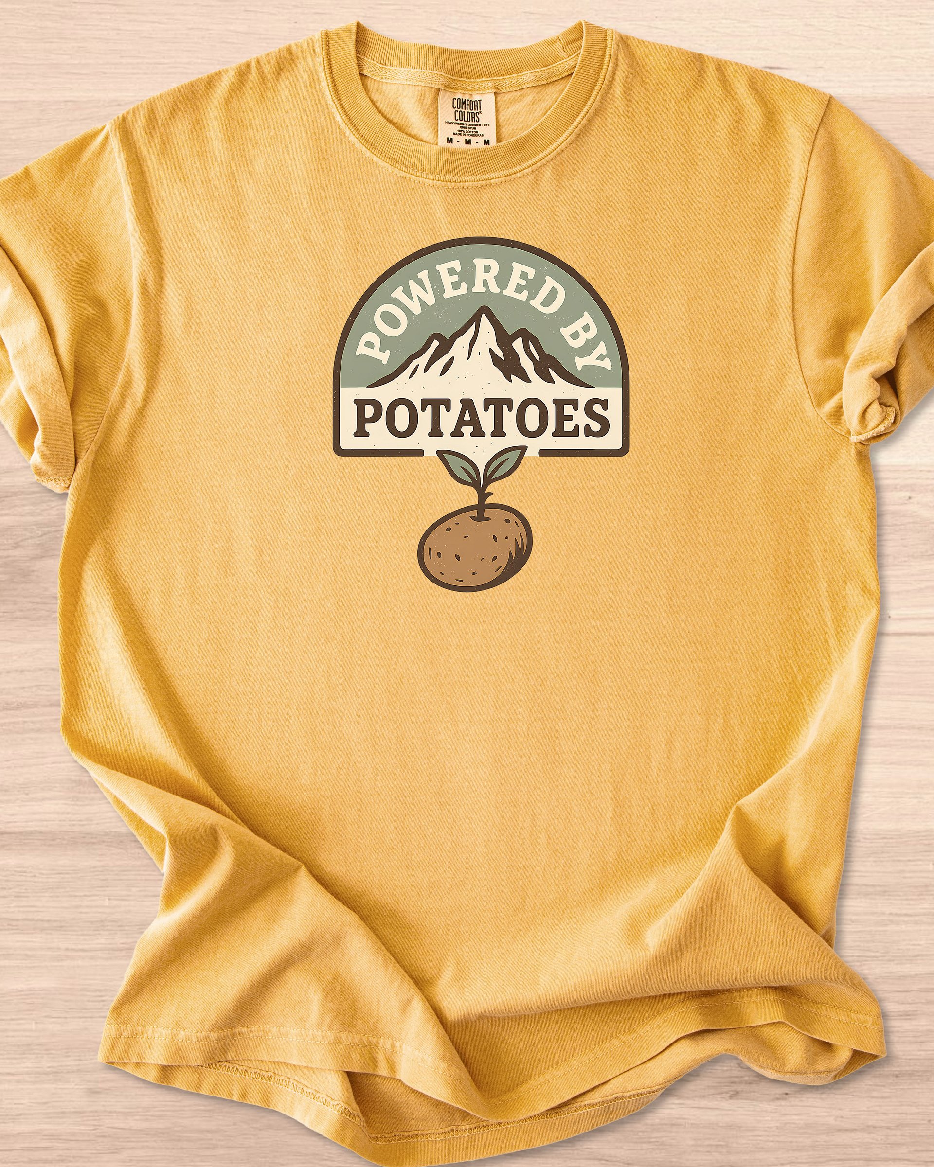 Powered By Potatoes Tee product image (59)