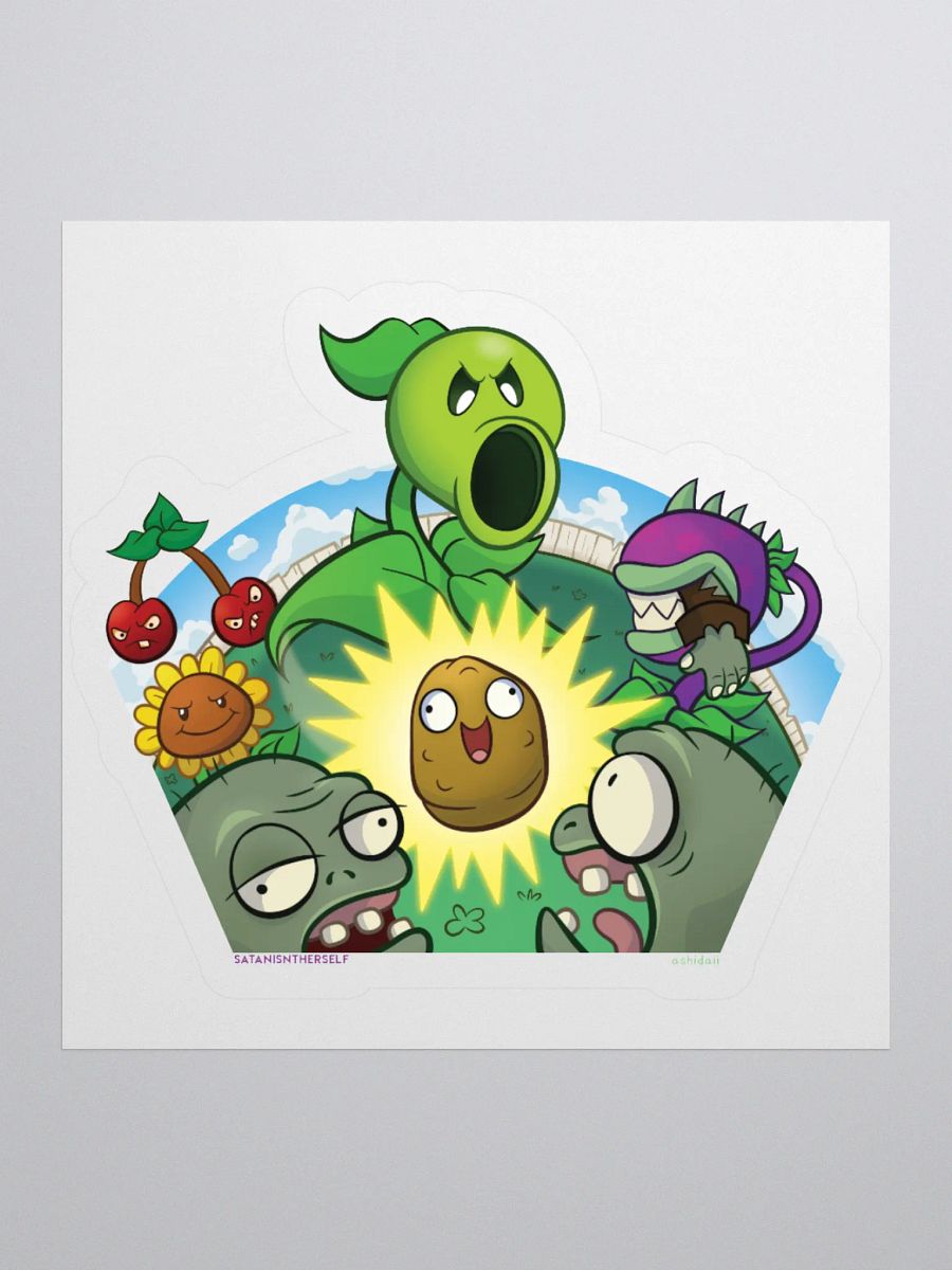 Wall Nut Warfare Sticker product image (3)