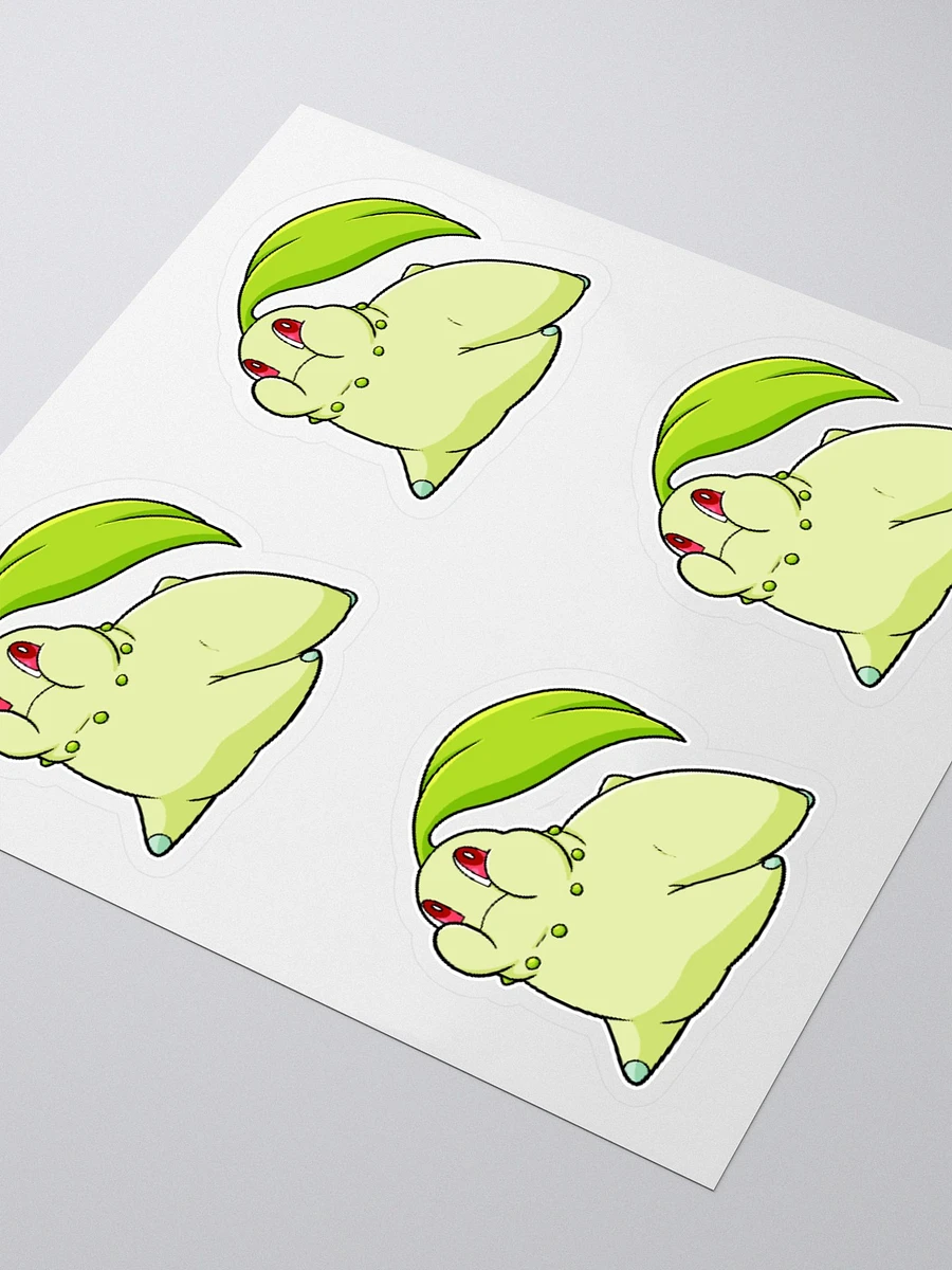 Chubby Chikorita Sticker Sheet product image (3)