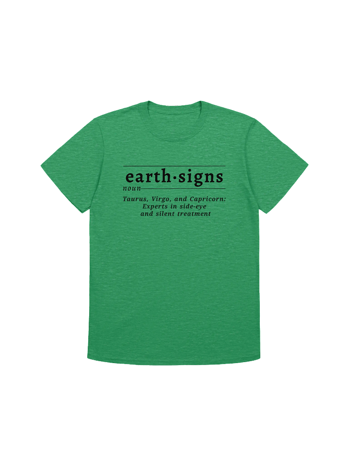 Earth Signs Def Unisex Tee v1 product image (1)
