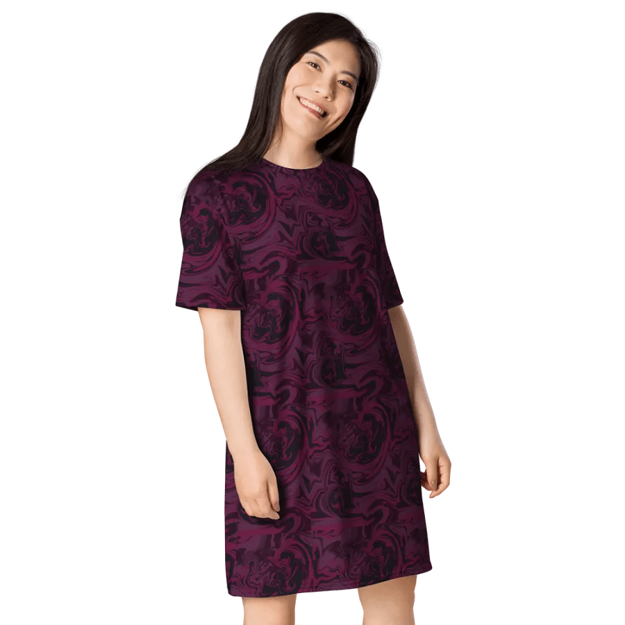 Baroque Swirl All-Over Dress product image (4)